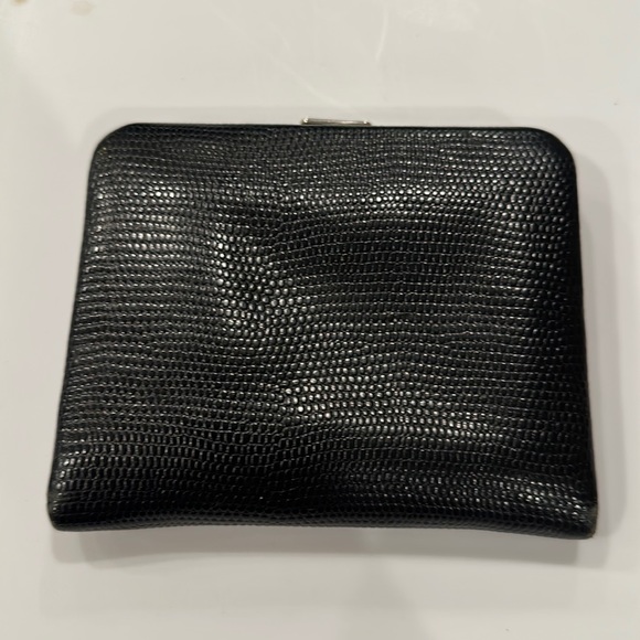 Neiman Marcus black leather wallet - Picture 1 of 3